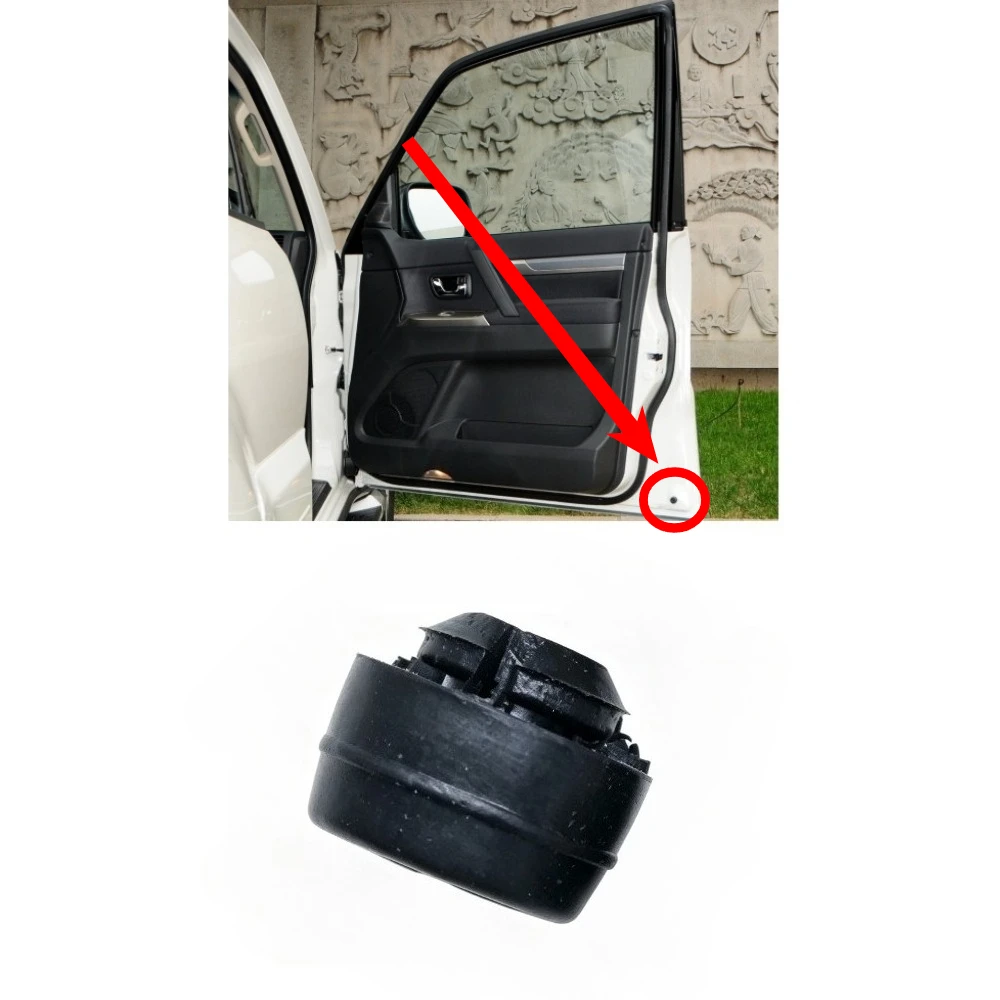 2 Pieces Door Shell Bumper for Pajero V73 V97 Door Rubber Bumper Cushion for Outlander for Asx MR573227