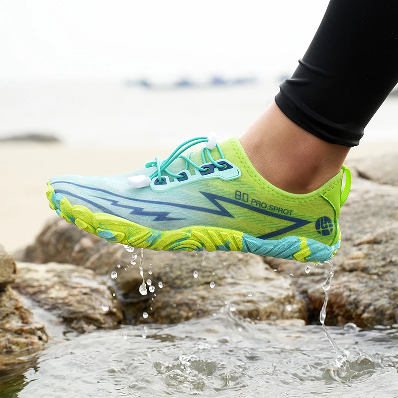 Summer Men WaterAqua Shoes Non-slip Outdoor Beach Shoes Swimming River Barefoot Unisex Slippers Upstream Quick Drying Sport