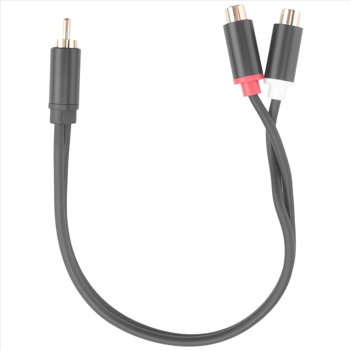 【CYBER MONDAY】 Male Cable to Female Audio Cable 2 Male Splitter Aux Cable for TV PC DVD Speaker Audio Amplifiers Subwoofer
