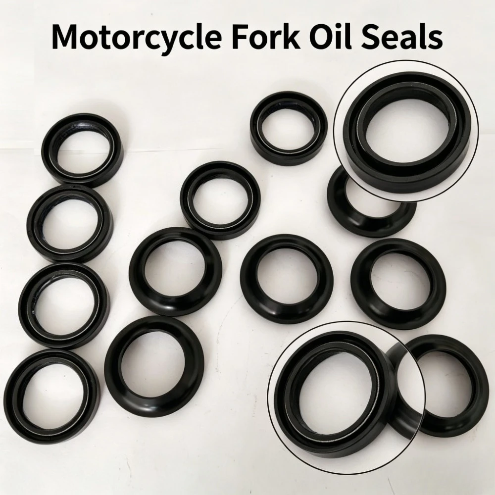 Retén de aceite y polvo para horquilla delantera 35x48x8 para PIAGGIO X EVO 400 / X8 400 EURO 3 500 X 9 para tubos de horquilla SHOWA de 35 mm para SUZUKI 51153-40A00