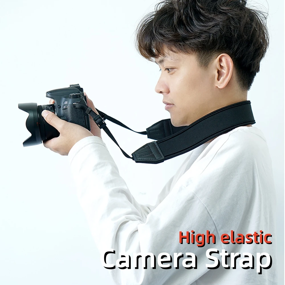 Adjustable Camera Neck Strap Shoulder Sling for Canon R6II Sony A7M4 Nikon Fuji XH2 Panasonic SLR Mirrorless Cameras Accessories