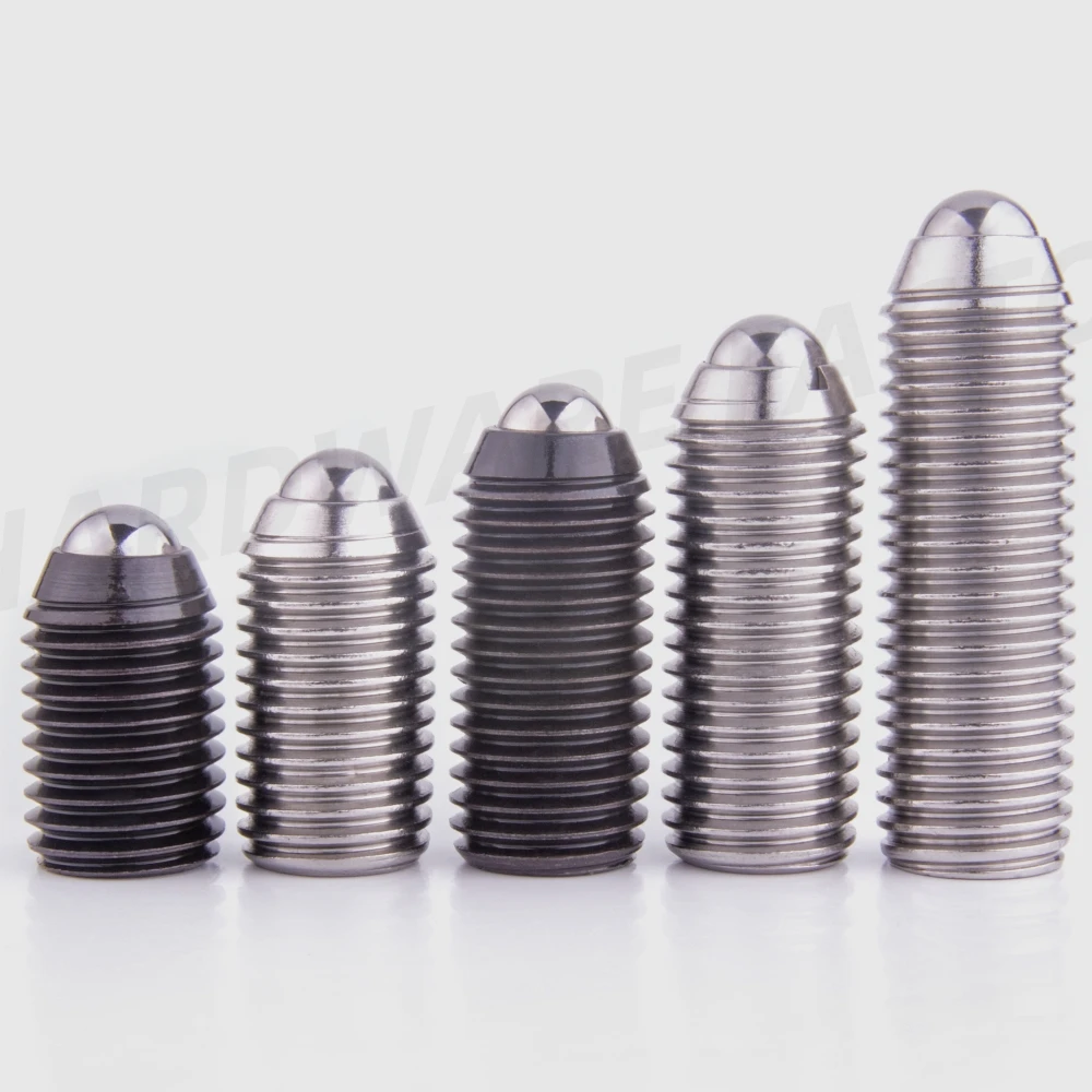 MJ414 Stainless/Carbon Steel Grub Bolt Point Set Screw Hexagonal Socket Spring Ball Plungers