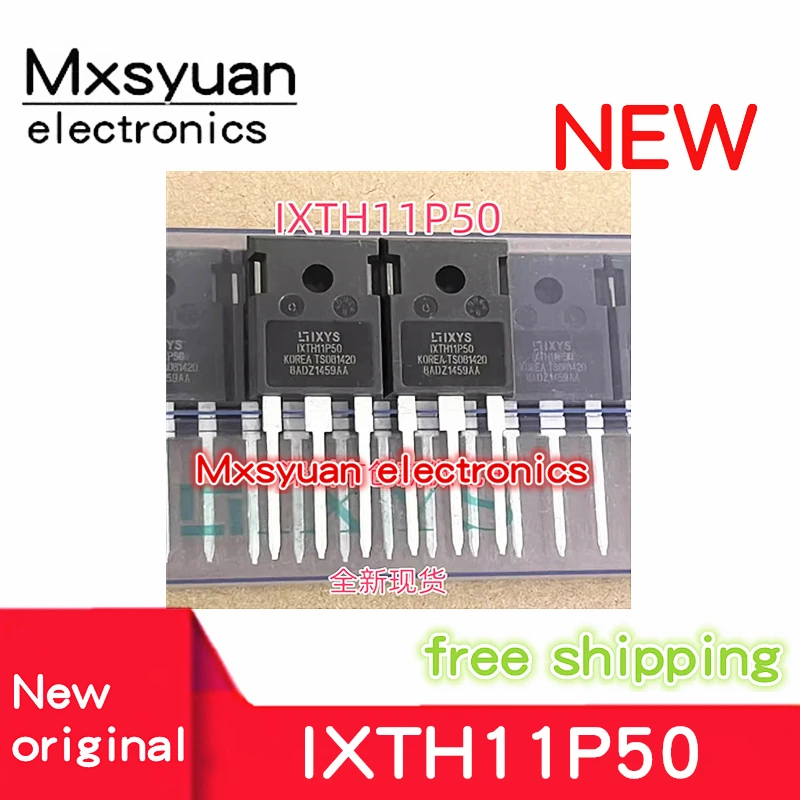 5PCS/LOT IXTH11P50 11P50 TO-247 500V 11A 100% New original in stock