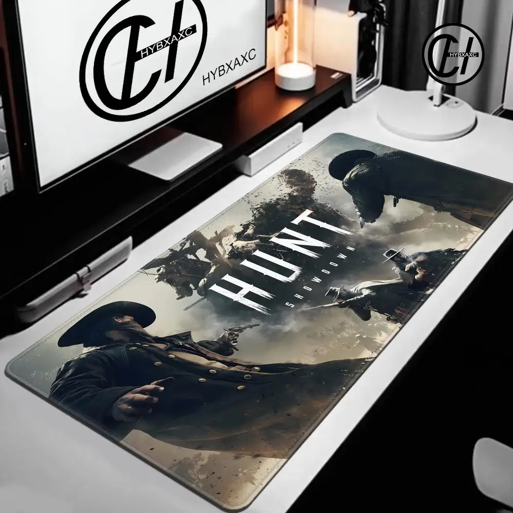 Game H-Hunt S-Show-down Big Mouse Pad Keyboard Ergonomic Office Rubber PC Non-Slip Anti-Fray Home Custom HYBXAXC Large Desk Mat