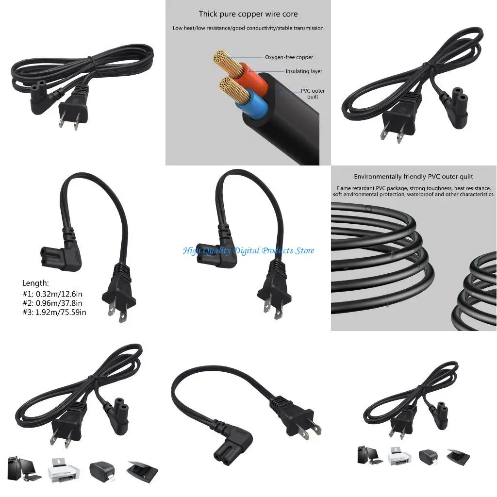 U2JE Us 2Prong Male…