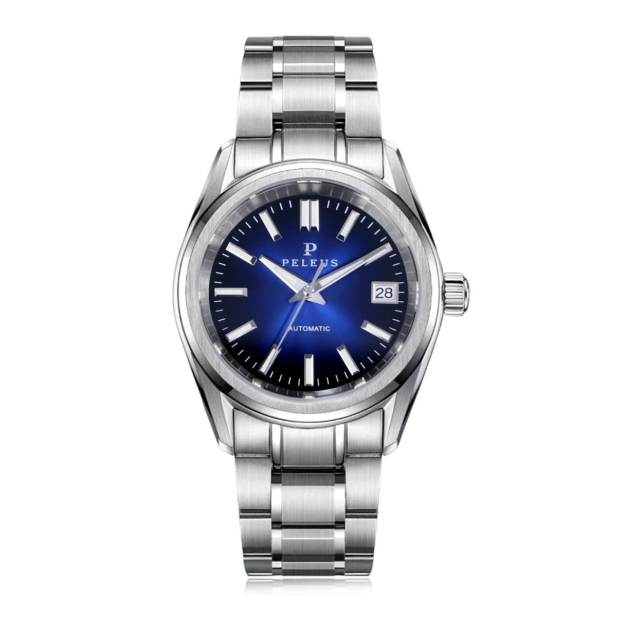 Peleus Vintage 38mm Diver Watch New Upgraded for Men Luxury NH35 Automatic Mechanical Waterproof 100m