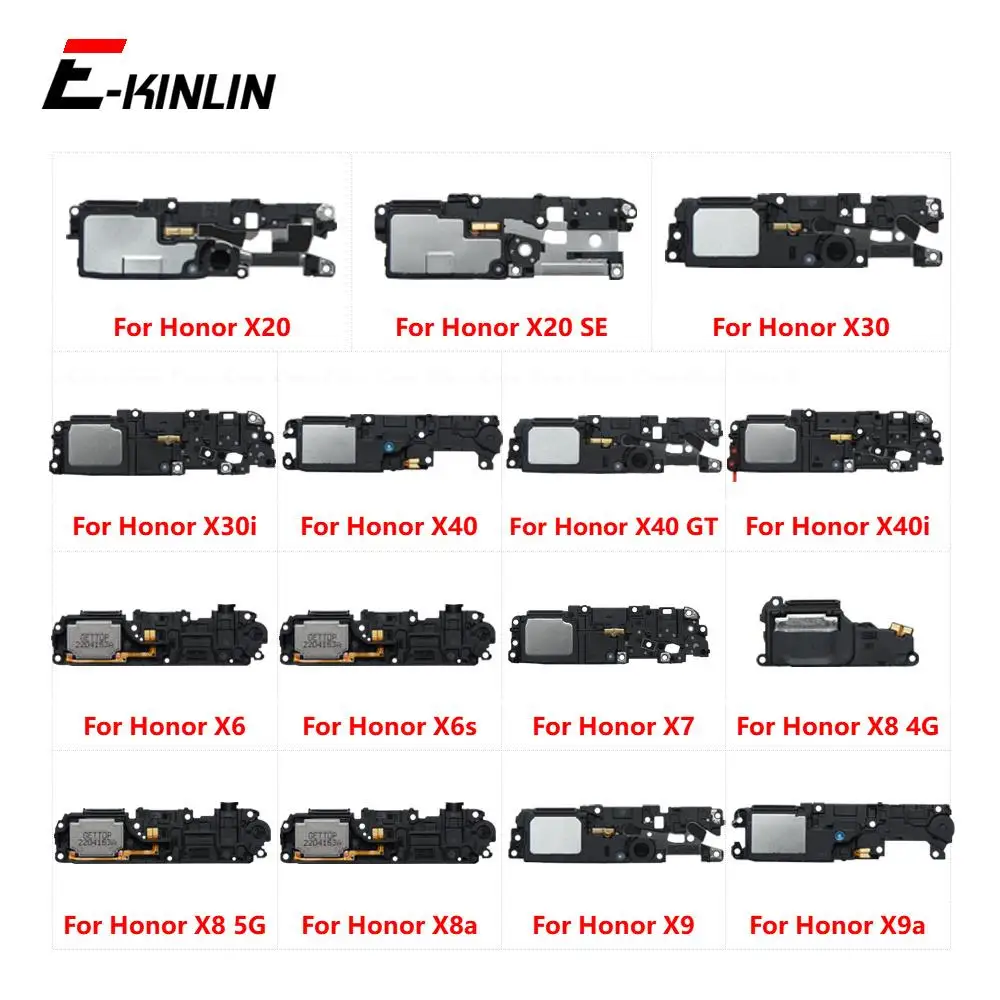 Rear Bottom Loudspeaker Buzzer Ringer Loud Speaker Flex For HuaWei Honor X20 SE X30 X30i X40 GT X40i X6 X6s X7 X8 X8a X9 X9a