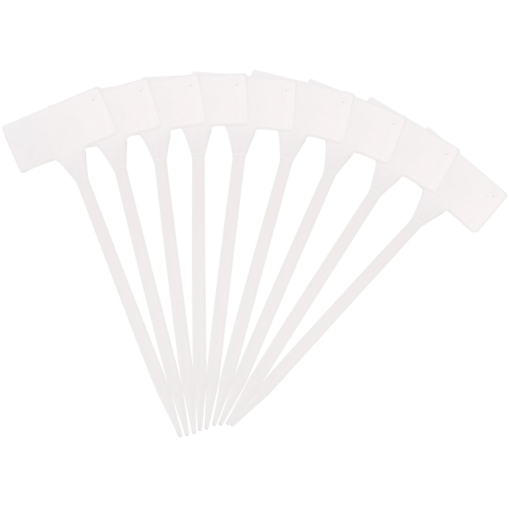 

AT84-40Pcs Outdoor Plant Label,Waterproof Plastic Plant T-Type Tags, Durable Nursery Garden Markers,Perfect For Herbs,Flowers