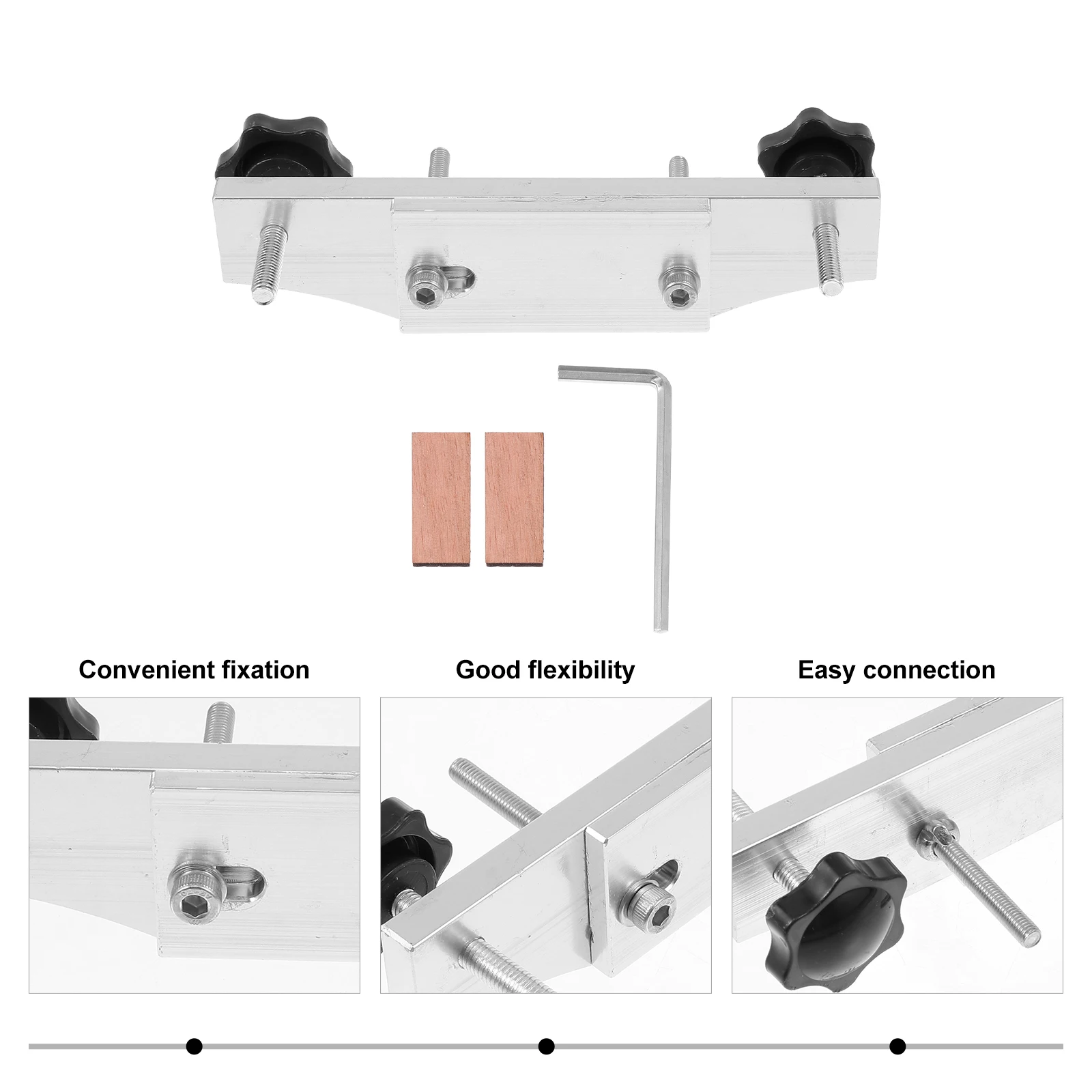 

Support Piano Code Fixture Guitar Repair Tool Metal Bridge Silver Musical Instrument Product
