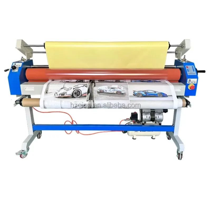 Budget-Friendly EC-1600Q Cold Laminating Machine 1600mm Width, Semi Automatic, High Efficiency For Large Format Lamination