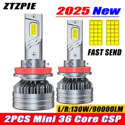 ZTZPIE 6000K HB3 HB4 9005 9006 H1 H7 H4 H11 Bulb Canbus 36 Cores Led Lamp CSP 9985 Power Car Headlight Light 260W High lights