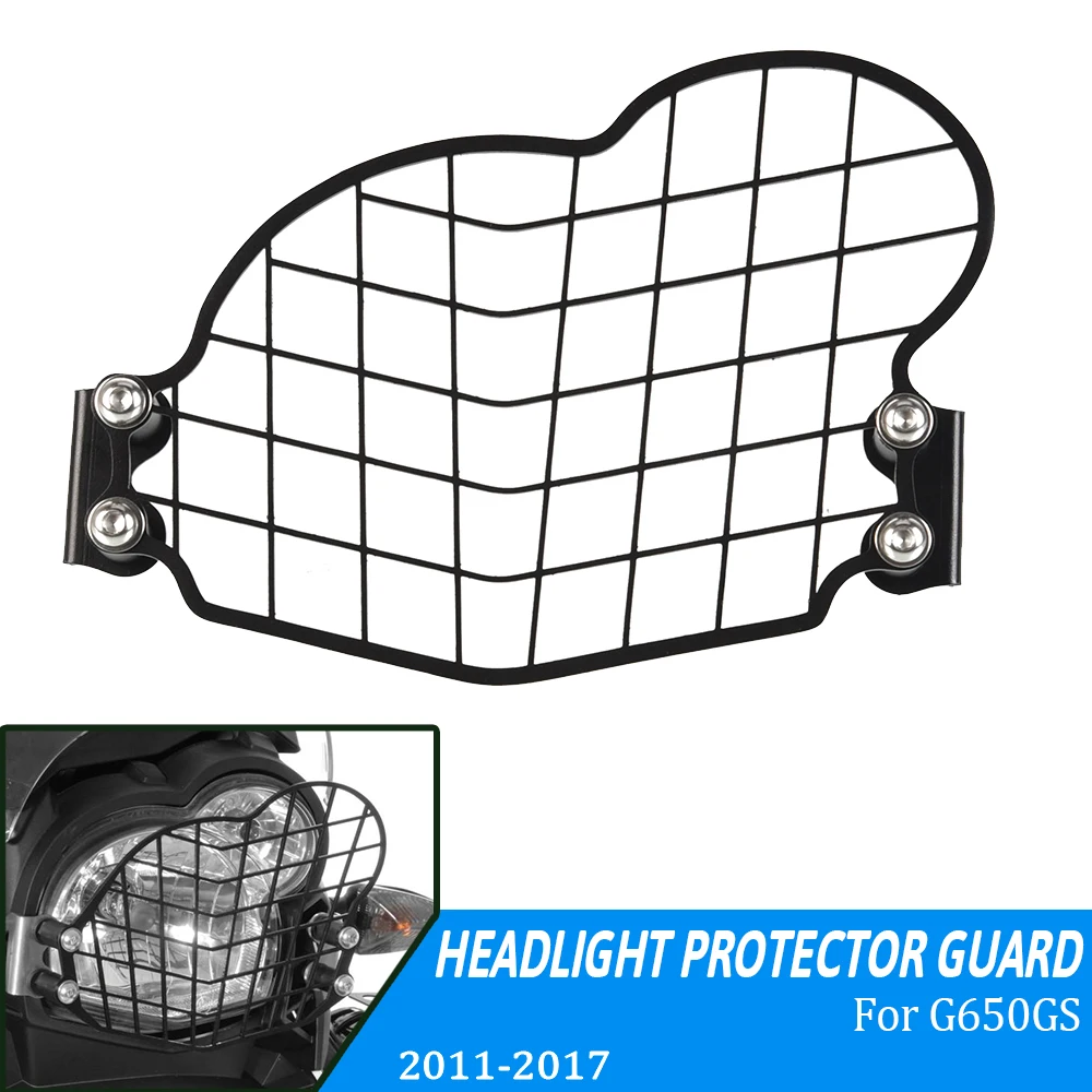 

For BMW G650GS G650 GS Sertao XChallenge XCountry Xmoto 2007-2017 Motorcycle Accessories Headlight Grill Guard Cover Protection