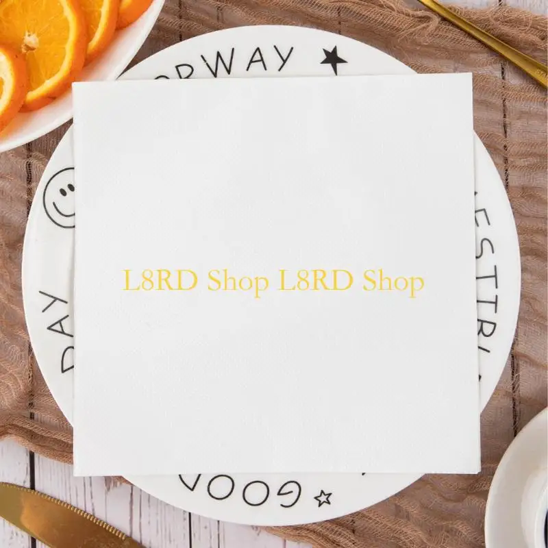 L8RD 10PCS Assorted Shade Dinner Napkins Environmentally Aware Disposable Tableware For Holiday Celebrations Occasions