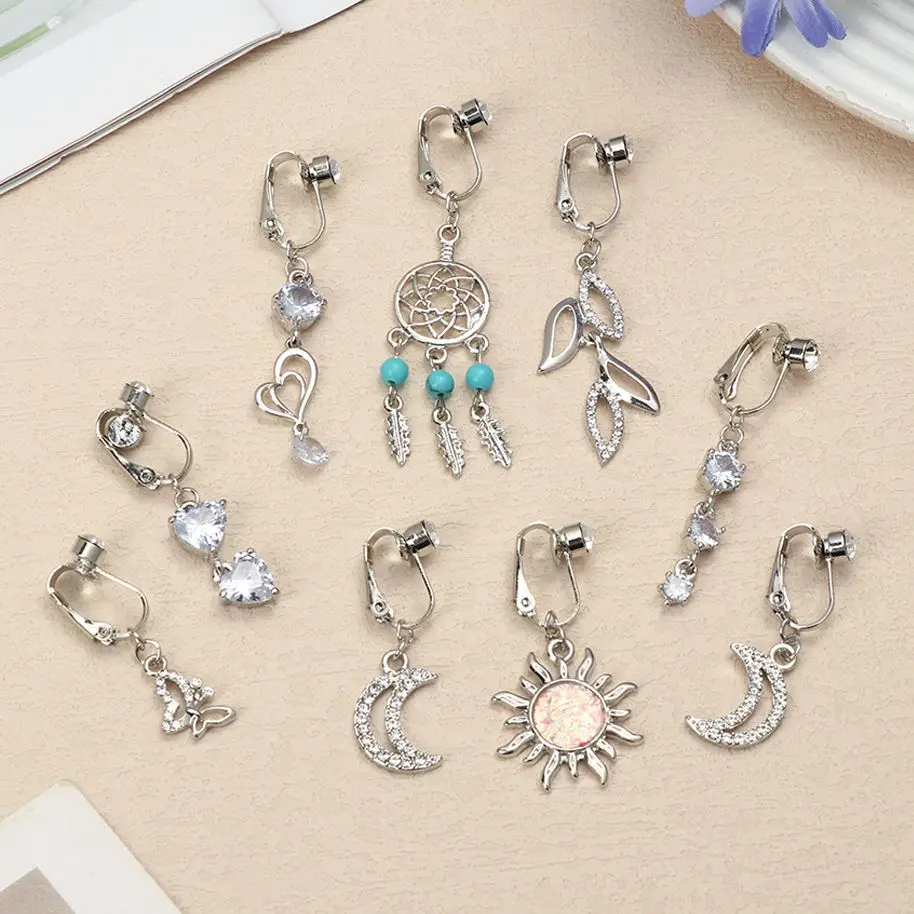 Faux Fake Belly Star Fake Bell - Body Jewelry And Earrings ulasan dan harga