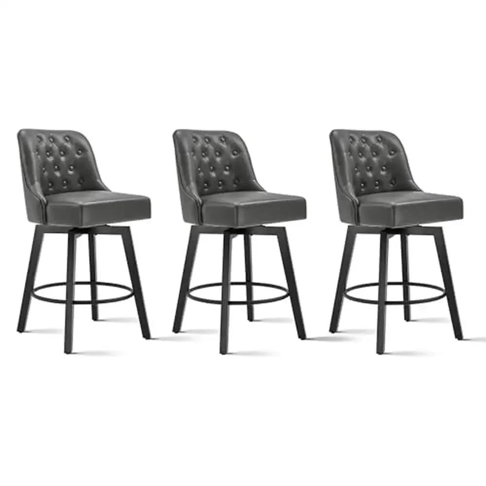 Swivel Barstools with Back 26