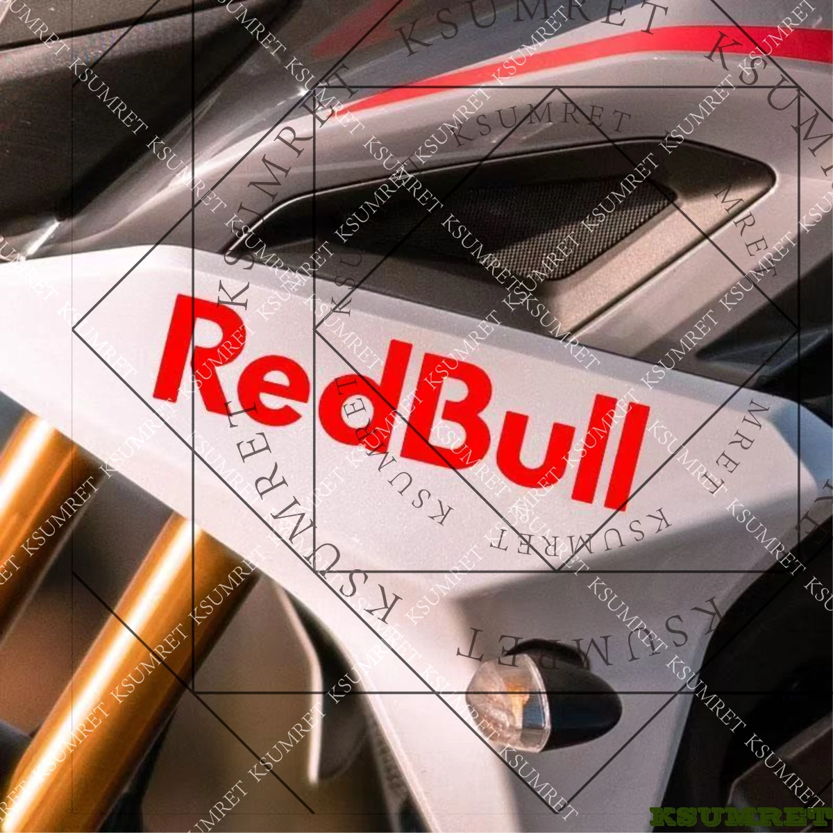 

For Red Bull Motorcycle Stickers Tank Decals Helmet Emblem Vinyl Logo Waterproof
