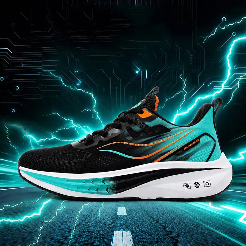 Brand Sneakers Man Light Casual Running Sneakers Male Hiking Shoes High Quality Men Fashion Mens Shoes Thick Soft Soled Sneakers