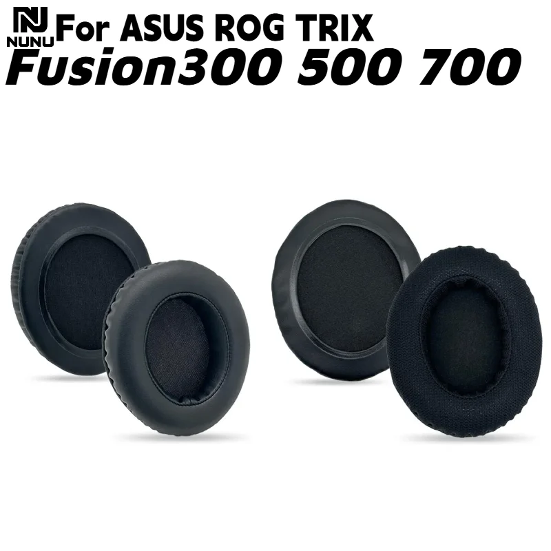 

Replacement Breathable net /protein leather Ear Pads For ASUS ROG STRIX Fusion300 500 70 Headphone Soft Memory Foam Pads/Earpads