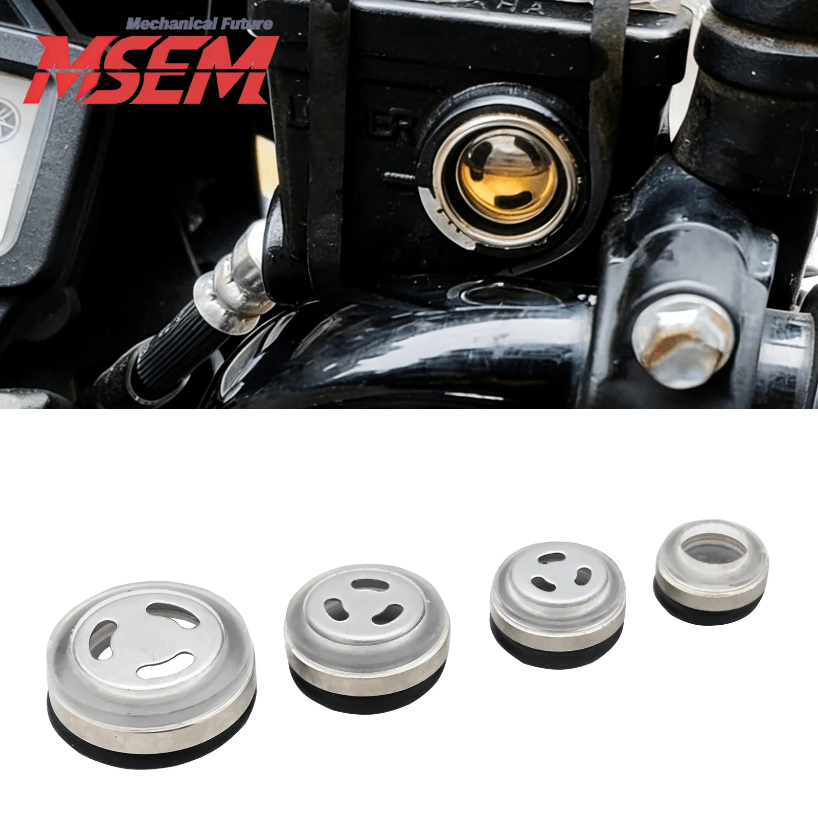 10/12/14/18mm Master Cylinder Brake Pump Oil Window Sight Glass Gasket For Honda KTM Kawasaki Yamaha T700 BMW Motorcycle Parts