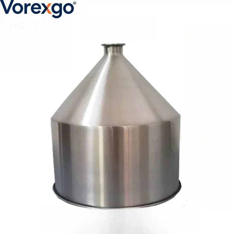304 stainless steel hopper, paste liquid cylinder filling machine accessories, material drop bucket, storage hopper