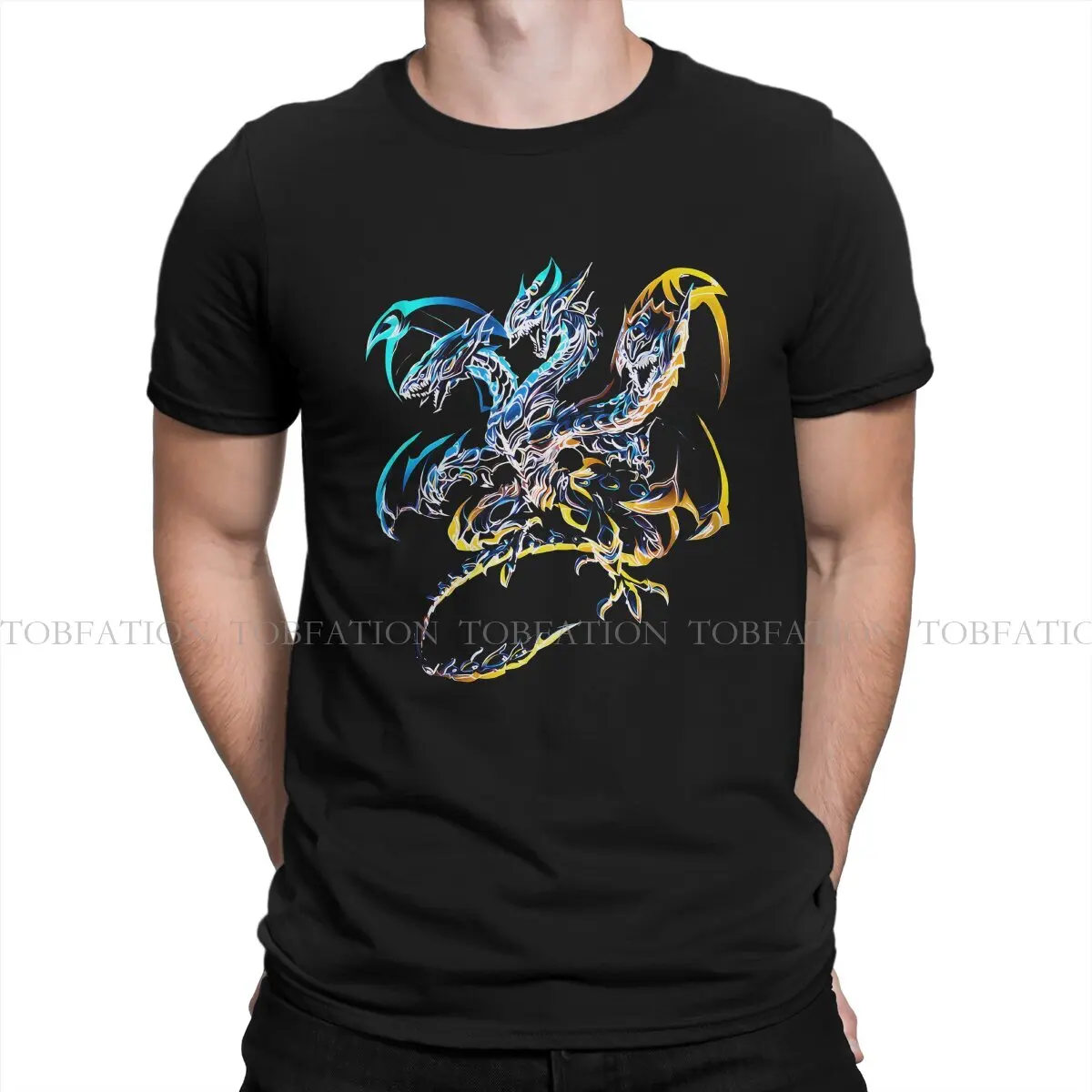 Blue Eyes Alternative Ultimate Dragon Harajuku TShirt Dragon Design Style Tops Casual T Shirt Men Short Sleeve 100% Cotton Gift