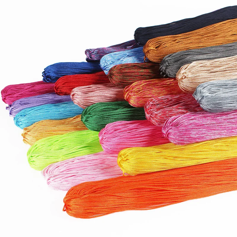 50g=90metre (100g) Ice Thick Yarn DIY Hat Handbag Purse Basket Rattan Knitting Crochet Material Light Ice Silk Thread Tape Yarn