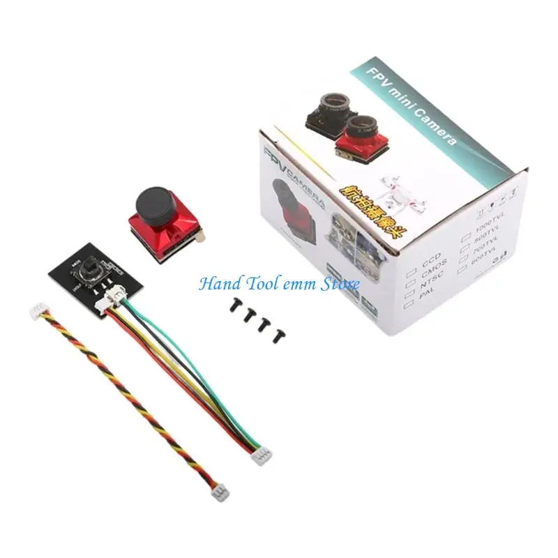 H37F 19X19Mm FPV Racing Camera 1800TVL Wide Angles 2.1Mm Lens For Youth Aviation Technology Learning Fast Flying