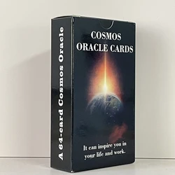 Occult Cosmos Oracle Cards Keywords  Prophet Prophecy Divination Tarot Deck 64-cards English Meaning on It Fortune Telling