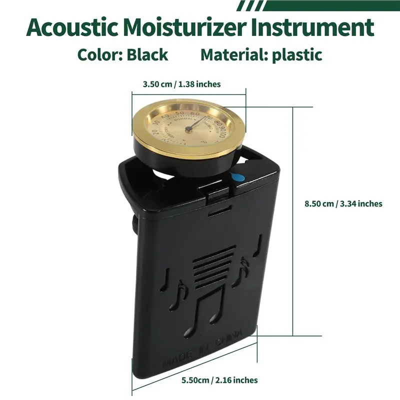 Superior-Long-Lasting Guitar Humidifier Sound Hole Plug Acoustic Moisturizer Instrument System Winter Care Maintenance Tool