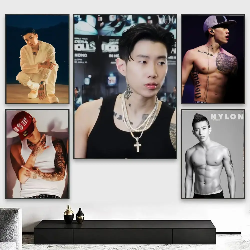 RapperJ- Jay Park Painting Calligraphy Canvas Art Styles, Wall Art Decor, Living Room Decor