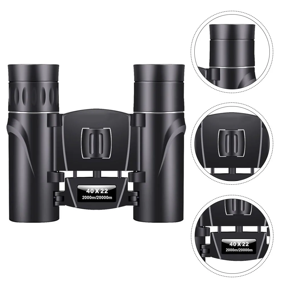 

40X22 Compact Lightweight Ecofriendly Rubber Durable Telescope Hunting Travel High Definition Outdoor Sightseeing