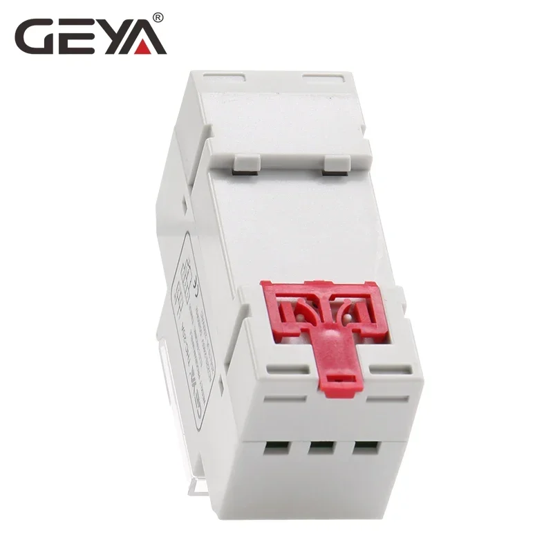 GEYA THC-Interruptor de tiempo programable semanal, temporizador Digital LCD de Riel DIN, 12V, 24V, 110V, 220V, 240V, 15A, 20A, 30A