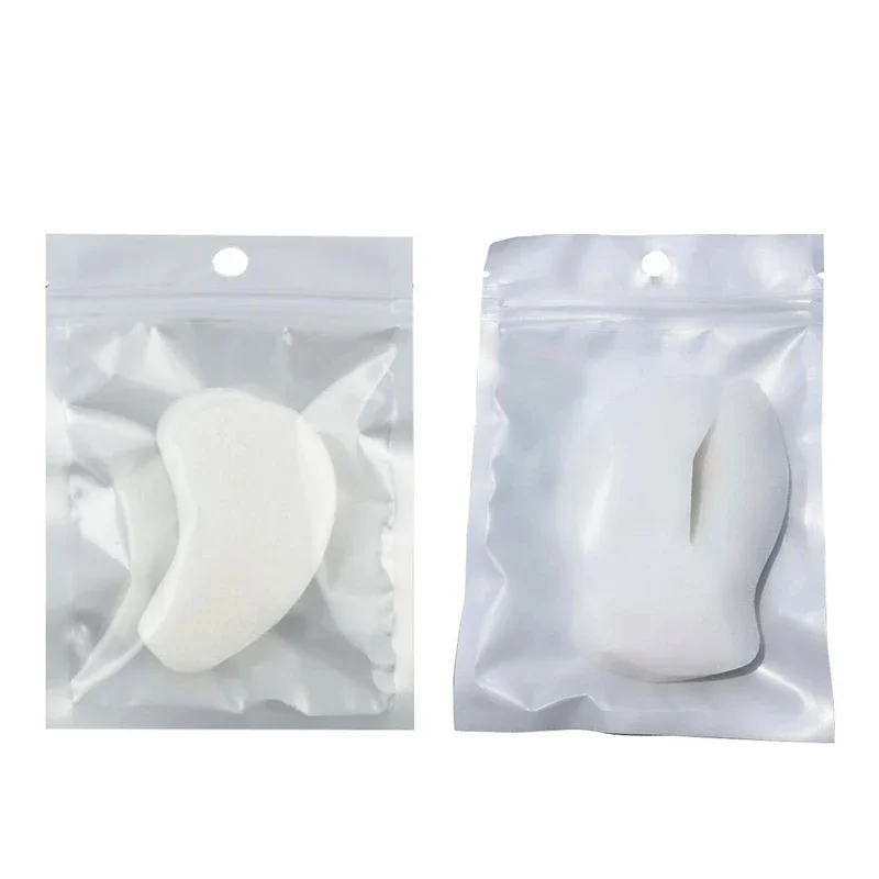 Mascarilla de papel para cosméticos, hoja de papel para máscara de ojos, tecnología de seda, herramientas ultrafinas para el cuidado de los ojos para salón de belleza, DIY, 80 unids/lote por bolsa