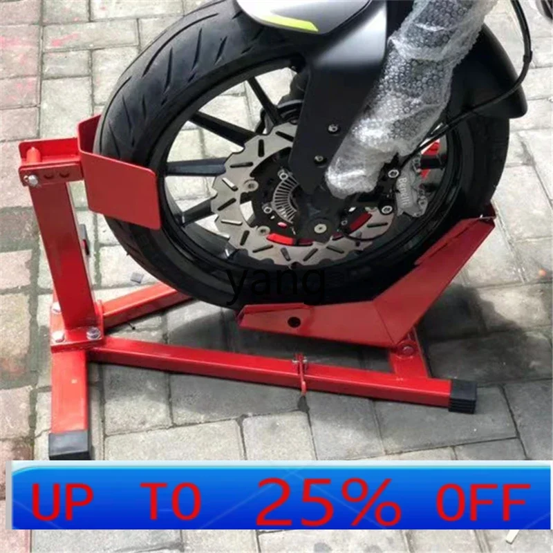 

CX Motorcycle Rack Front Wheel Parking Repair Rack Support Rack