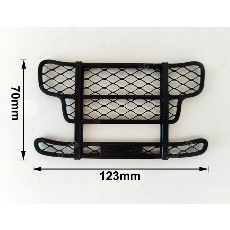 1 قطعة المصد الأمامي البلاستيكي/بار الثور ل Huina 501d 770S RC نموذج شاحنة ثقيلة مقلد حماية الحرس ترقية أجزاء الديكور #5