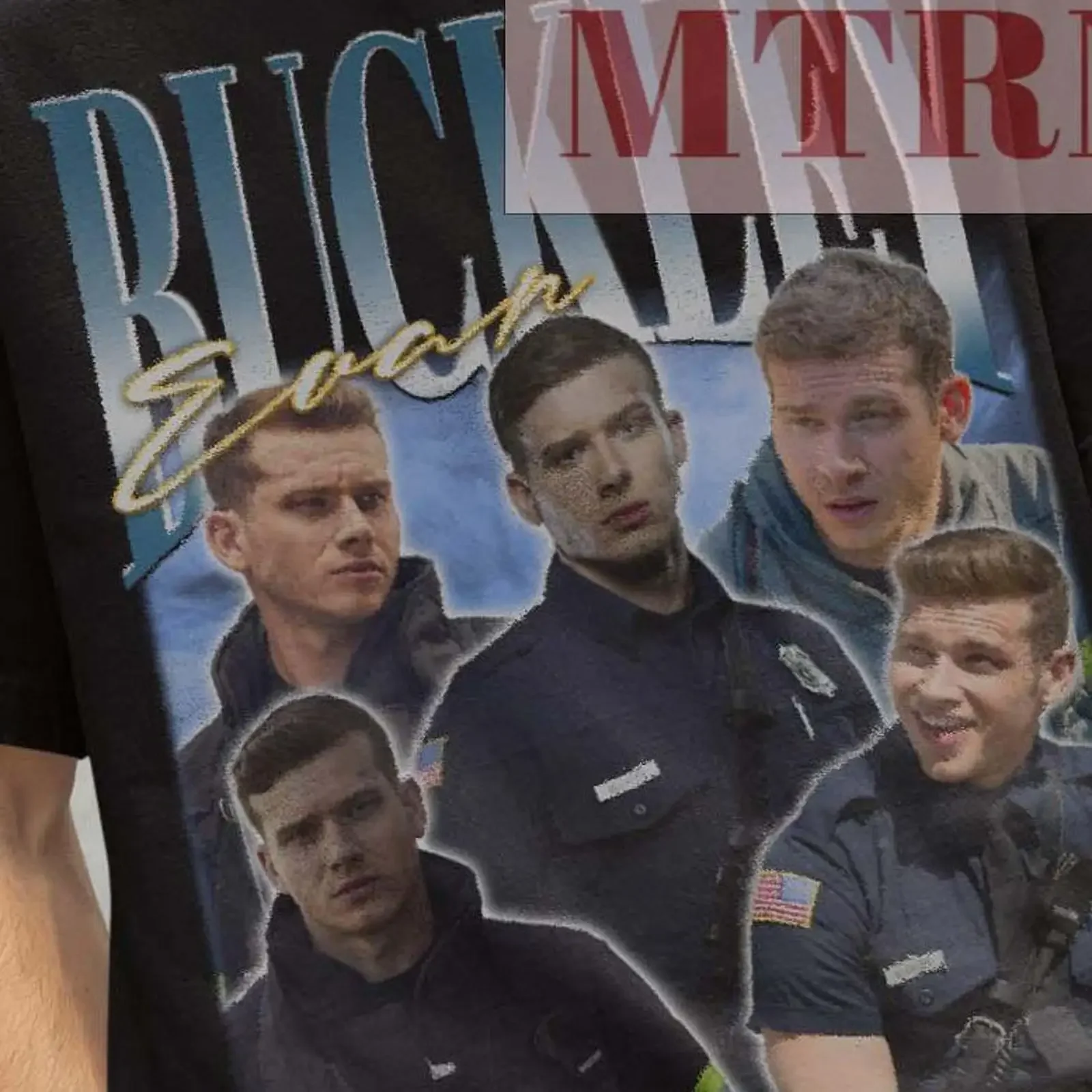 Evan Buckley Retro Movie T Shirt Oliver Stark Fan  vintage Washed streetwear fashion graphic Unisex homme Stylish Slightly