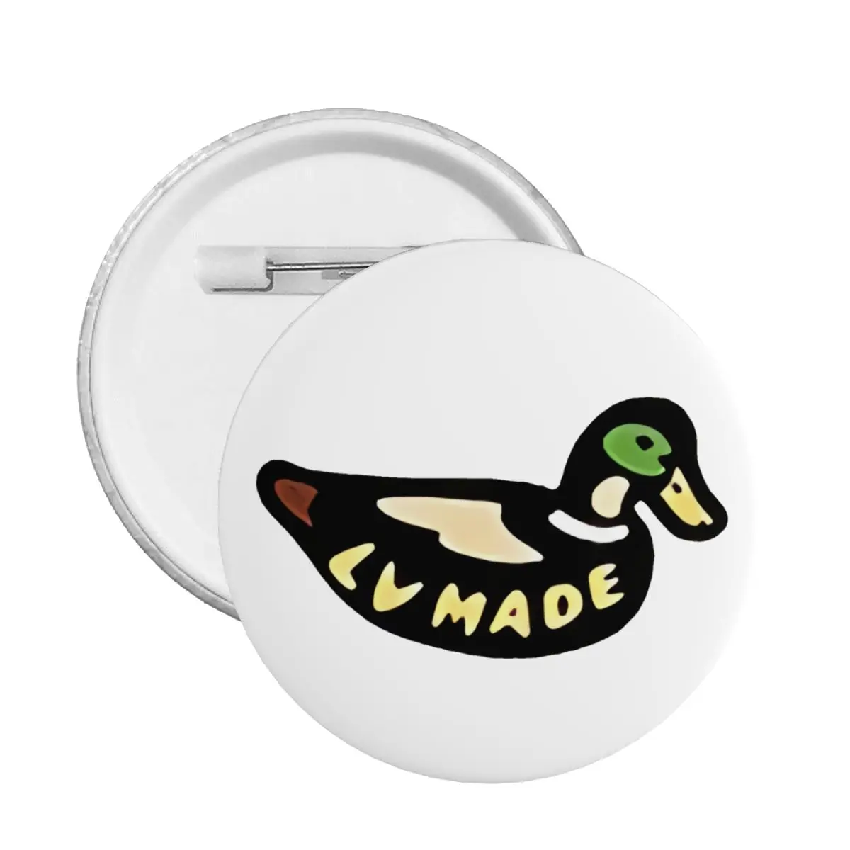 Пуговицы-значки «утка», подарок для друзей