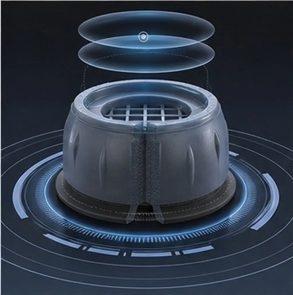 8Pcs Furniture Anti-Slip Pad Washing Machine Stabilizer Mat Heightening Support Feet for Fridge Noise Reduction Mold Prevention
