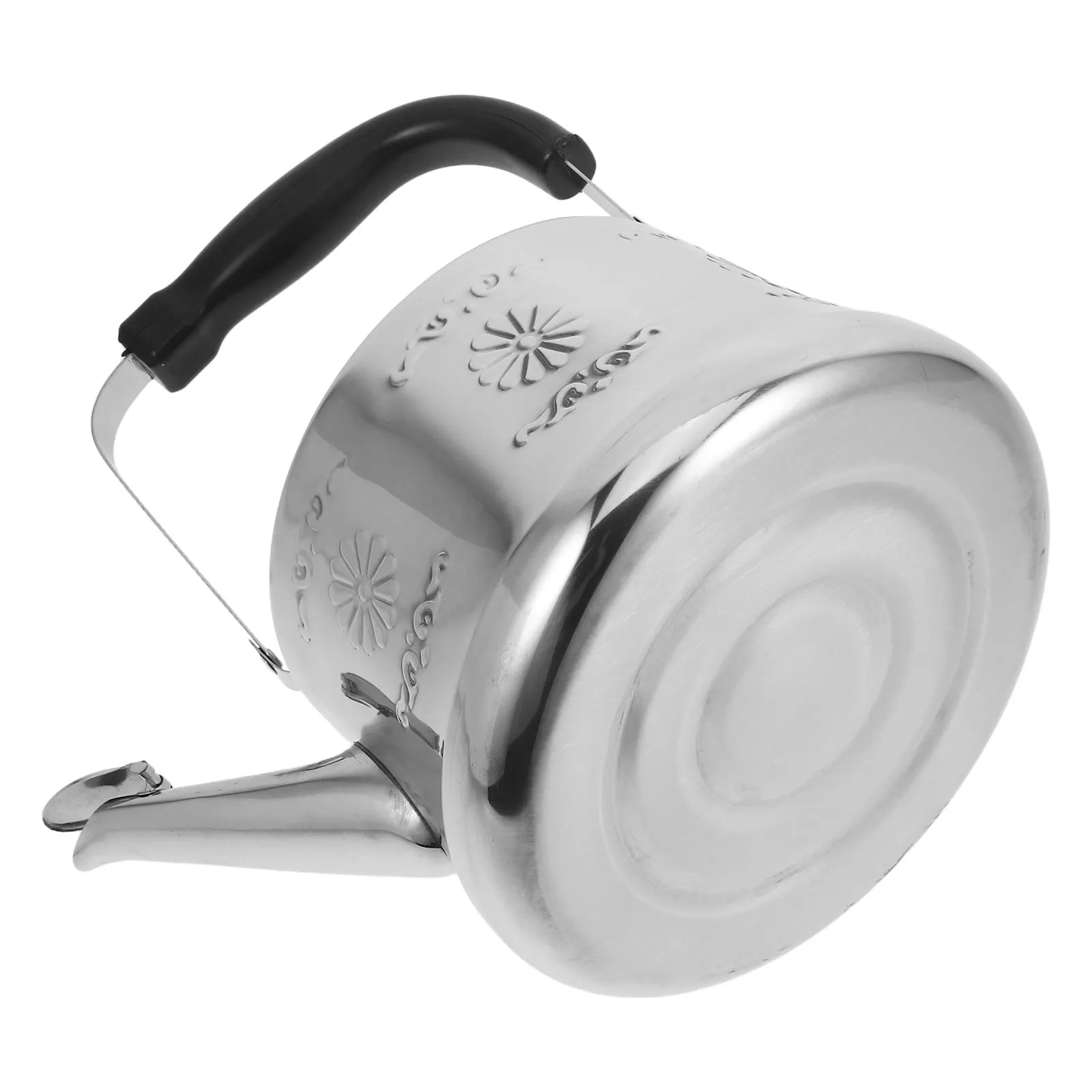 

Stainless Steel Whistling Kettle Household Water Tea Pot Boiling Sound Kitchen Gadget Large Capacity For Induction Gas