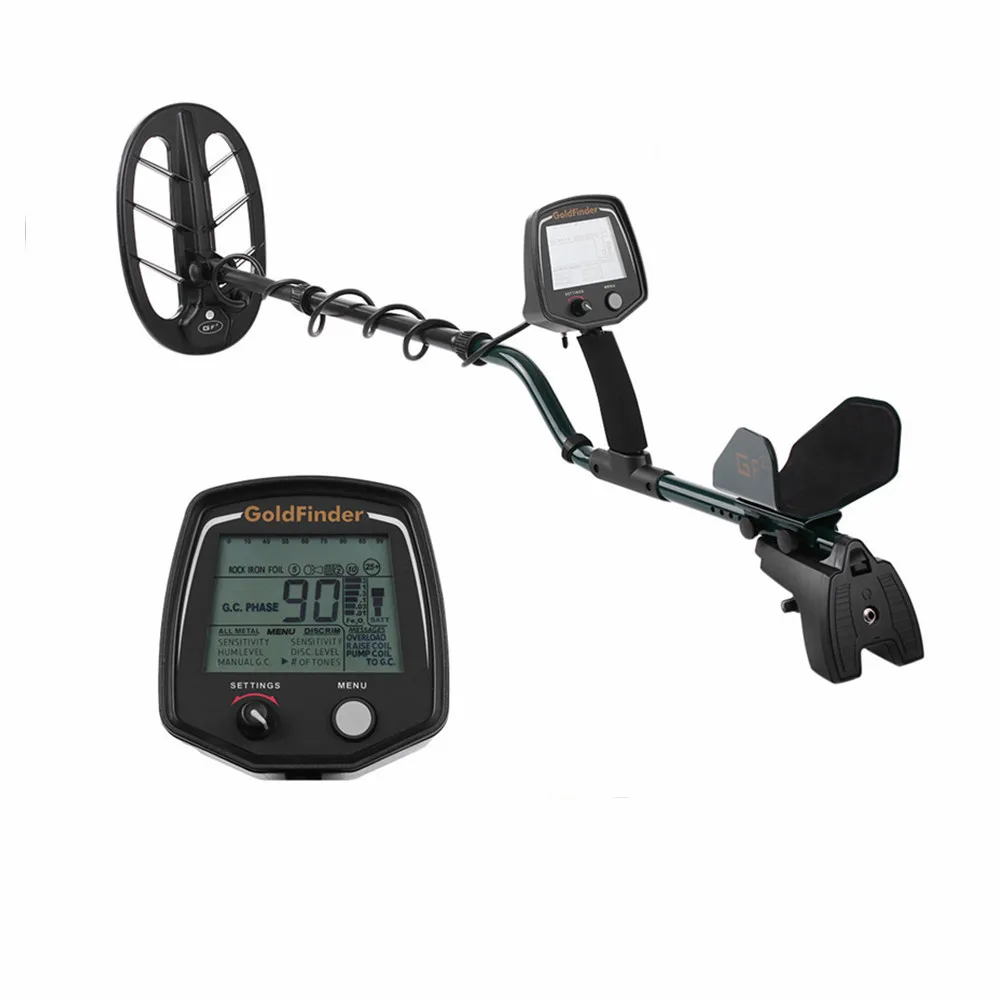 GF2 Hobby Metal Detector 5M Deep Waterproof High Sensitivity Underground Gold Detection Device