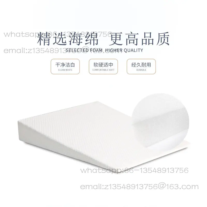 Slope pad sponge pregnant women elderly back cushion baby anti-spitting milk triangular memory cotton pad