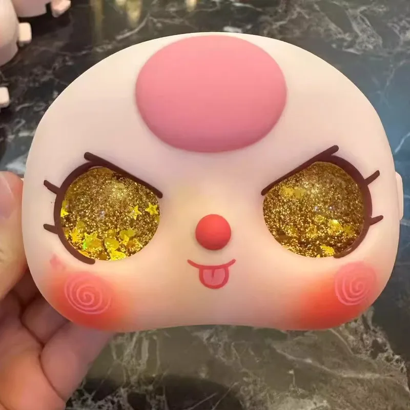 Nieuwe Baby Drie 400% Lichaamsgrootte Vervanging Gezichtsschaal Baby Drie Baby Leeftijd Drie Met Vloeiende Zand Ogen Leuk Speelgoed Verzamel geschenken