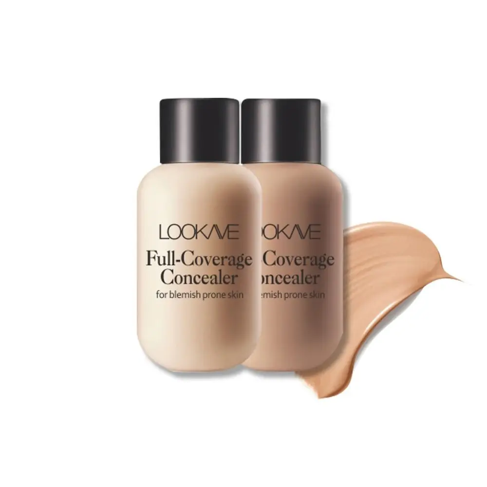 3 Kleuren Waterdichte Vloeibare Concealer 12G Bedekken Donkere Kringen Matte Vloeibare Foundation Cosmetica Volledige Dekking Foundation Make-Up