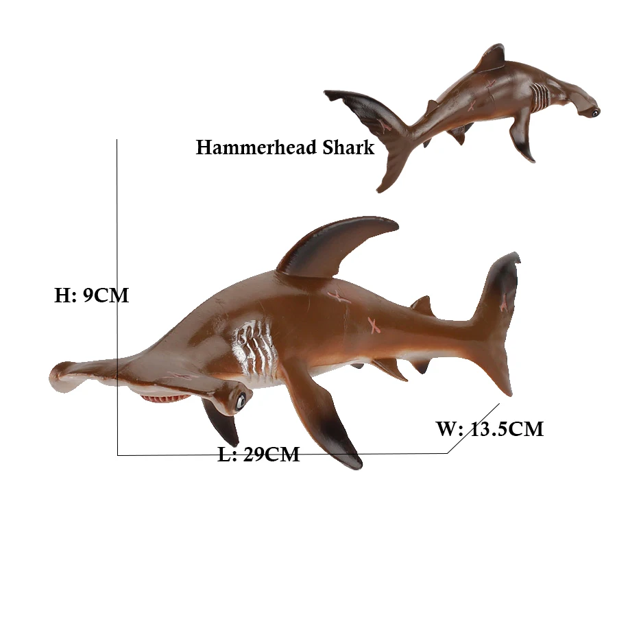 Simulation PVC Big Size Shark Sea Life Animal Figurines Megalodon Action Figure Playset Home Decoration Accessories Decor Toys