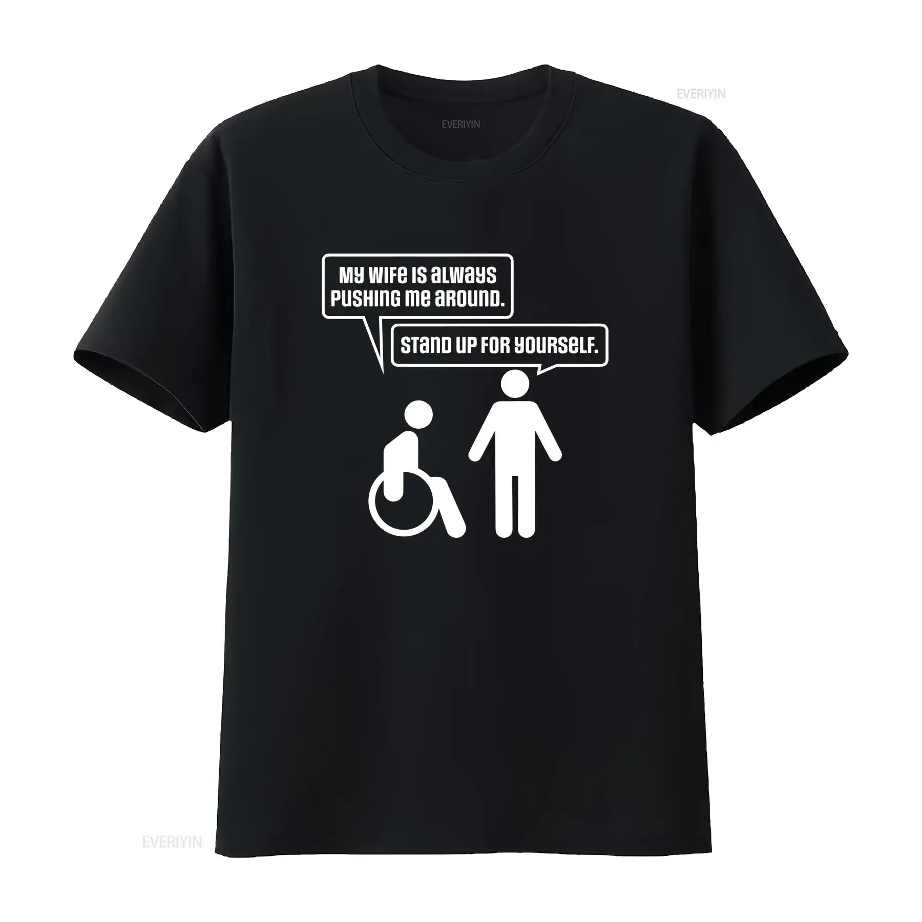 Stand Up for yourself Funny wheelchair T Shirt Awareness disability unique gift handicapped humor vintage Washed Stylish Soft