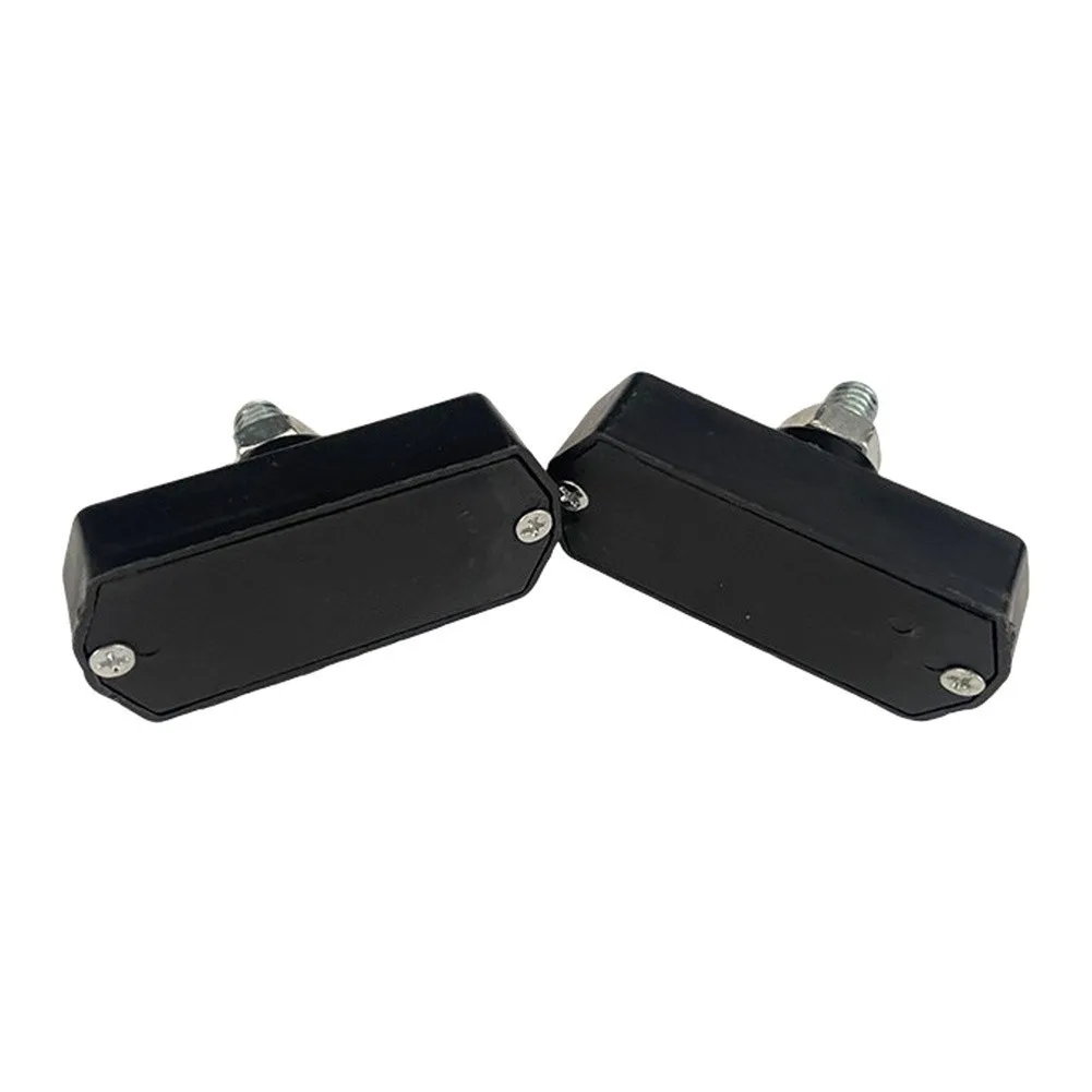 2pcs Limit Switch Magnets for Sliding Gate Openers with Adjustable Mounting Stands and Weatherproof Nylon Composite Body