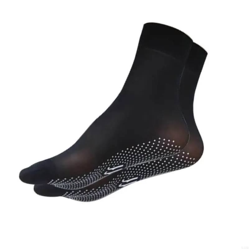 

L38E 1 Pair Foot Care Socks with High Elastic for Enhances Comfort and Circulation for Long Standing Walking or Exercising