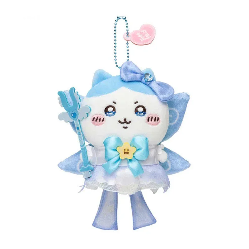 Porte-clés en peluche Mininstants Cartoon, Chiikawa Usagi Hachiware Anime, pendentif beurre Kawaii, fille magique, accessoires de charme, cadeau