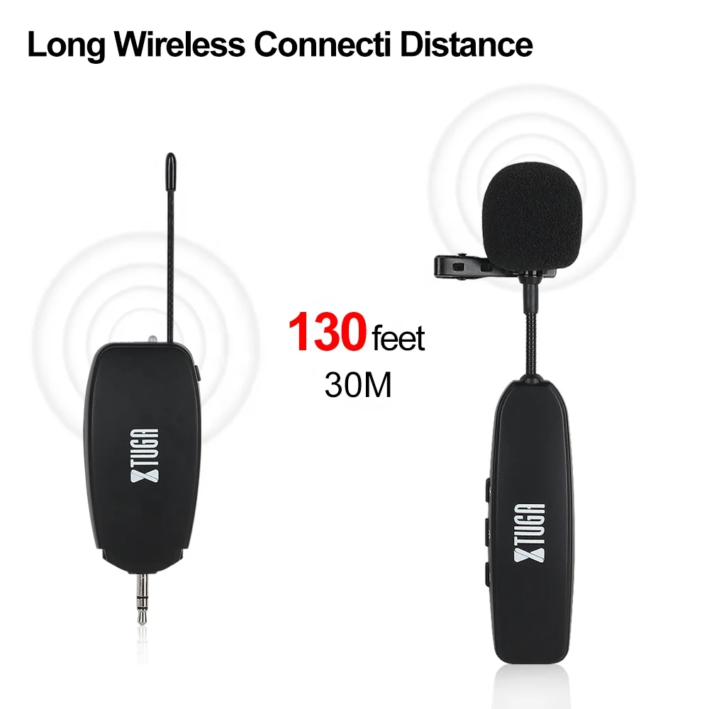 Dieci articoli TLF Xtuga KX-624 Microfono wireless universale per PC VCD o registratore