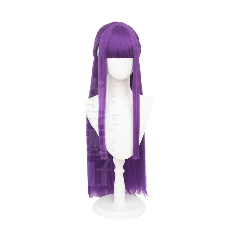 High Quality Philen Cos Wig 80-85CM Purple Heat-resistant Synthetic Hair Halloween Party Anime Cosplay Wigs+wig Cap